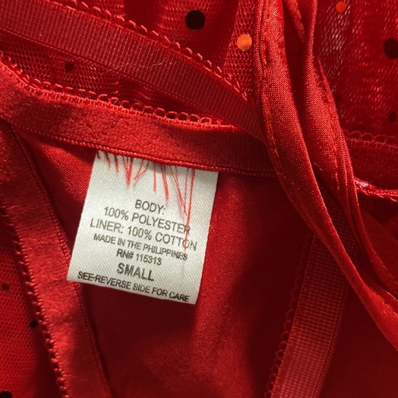 Christmas Cute wearing comes with a thong and adjustable baby doll top push up - Picture 12 of 13